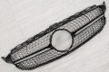 MERCEDES C-CLASS (W205) 2014-2018 GRILL DIAMOND CZARNY