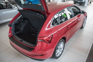 SKODA SCALA 2019+ OCHRONNA LISTWA ZDERZAKA TYLNEGO ABS