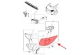 MAZDA CX-5 I 2012-2017 KAROSERYJNA LAMPA TYLNA PRAWA KD5451150C