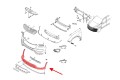 HYUNDAI SANTA FE III 2013-2015 PRZED LIFTINGIEM DOLNY ZDERZAK PRZEDNI 86512-B8100