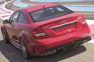 MERCEDES C-CLASS W204 2007-2014 SPOILER TYLNY