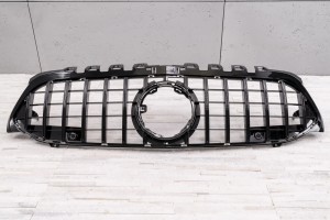MERCEDES A-CLASS W177 2018-2023 PRZED FACELIFTINGIEM GRILL GT PANAMERICANA CZARNY Z PDC