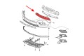 OPEL MOKKA I 2012-2016 PRZED LIFTINGIEM KRATKA PRZEDNIEGO ZDERZAKA ŚRODKOWA 95080698