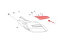 OPEL INSIGNIA A 2008-2017 LAMPA LED TYLNEJ KLAPY LEWA 22756313