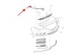 OPEL INSIGNIA A 2008-2013 PRZED LIFTINGIEM ŚLIZG PRZEDNIEGO ZDERZAKA PRAWY 13238442