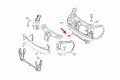 MERCEDES S-CLASS W221 2006-2013 WSPORNIK LAMPY LEWY A2216200183