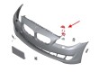 BMW SERIA 5 F10 2010-2017 ZAŚLEPKA SPRYSKIWACZA REFLEKTORA LEWA 51117246869