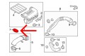BMW X6 F16 3,5ix 2014-2019 ZAŚLEPKA KANAŁU POWIETRZA 13717629285