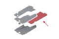 BMW SERIA 5 F10 SEDAN 2010-2016 MATERIAŁOWA OSŁONA PODWOZIA LEWA 51757207267