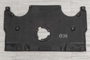 BMW SERIA 5 G30 2017+ MATERIAŁOWA TYLNA OSŁONA PODWOZIA 51757363871