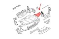 BMW SERIA 5 E60 SEDAN 2003-2010 OSŁONA DOLNA NADKOLE PRZEDNIE LEWE 51717033753