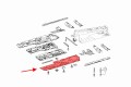 MERCEDES E-CLASS W212 2009-2016 MATERIAŁOWA OSŁONA PODWOZIA LEWA A2126800309
