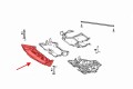 MERCEDES C-CLASS W204 2007-2014 OSŁONA PRZEDNIEGO ZDERZAKA A2045242330