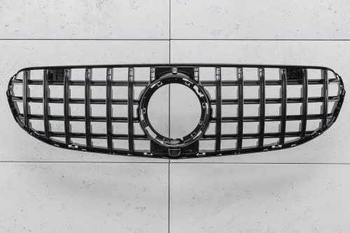 MERCEDES GLC X253 2015-2019 PRZED LIFTINGIEM Z KAMERĄ GRILL GT PANAMERICANA CZARNY
