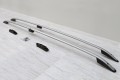 MERCEDES VITO / VIANO W639 2003-2014 ALUMINIOWE RELINGI DACHOWE SREBRNE WERSJA ŚREDNIA