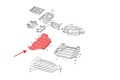 DODGE DURANGO III 2010-2020 PŁYTA POD PRZEDNI ZDERZAK OSŁONA SILNIKA 3.6L 68091772AA