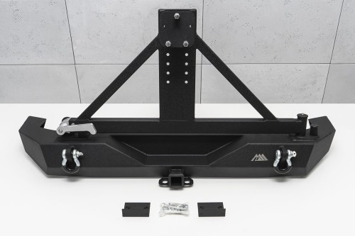 JEEP WRANGLER JK 2007-2018 ZDERZAK TYLNY SZEROKI Z ZAWIESIEM KOŁA