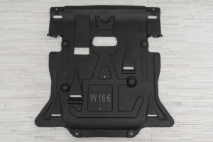 MERCEDES ML W166 2011-2015 MATERIAŁOWA PŁYTA POD SILNIK Z KOMPLETEM ŚRUB A1665200723