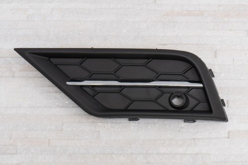 VW TIGUAN II 2016+ PRZED LIFTINGIEM KRATKA ZDERZAKA LEWA Z CHROMEM 5NG853665