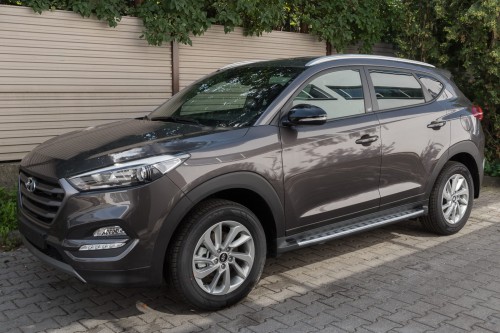 HYUNDAI TUCSON III TL 2015-2020 STOPNIE BOCZNE PROGI POWYSTAWOWE