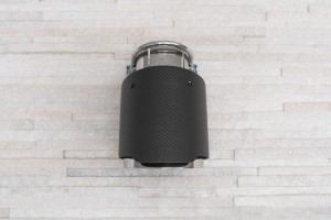 TUNINGOWA KOŃCÓWKA WYDECHU 4" 66 MM KARBON