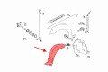 MERCEDES S-CLASS W221 2010-2013 PO LIFTINGU NADKOLE PRZEDNIE LEWE CZĘŚĆ PRZEDNIA A2216903330