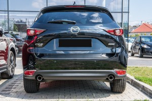 MAZDA CX-5 II KF 2017-2021 PRZED FACELIFTINGIEM CHROMOWANE BREWKI TYLNYCH LAMP