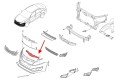 KIA OPTIMA III TF 2013-2015 PO LIFTINGU WSPORNIK GRILLA ATRAPY CHŁODNICY 865752T500
