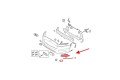 FORD MONDEO V MK5 PRZED LIFTINGIEM RAMKA HALOGENU KRATKA ZDERZAKA LEWA 2014-2019 DS7319953TAW