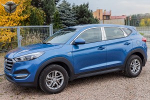 HYUNDAI TUCSON 2015+ ZEWNĘTRZNE OBWÓDKI SZYB