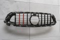 MERCEDES E-CLASS W213 AMG 2020+ PO LIFTINGU GRILL GT BRABUS STYLE CZARNY Z KAMERĄ