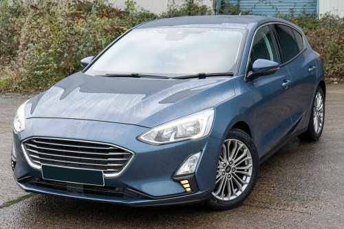 FORD FOCUS MK4 IV 2018-2021 PRZED LIFTINGIEM DOKŁADKA PRZEDNIEGO ZDERZAKA LEWA JX7B17627A4