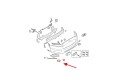 FORD MONDEO MK5 V 2014-2019 PRZED LIFTINGIEM CHROMOWANA RAMKA PRZEDNIEGO HALOGENU PRAWA DS7315A298AAW
