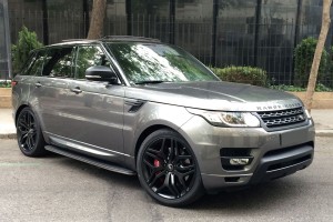 RANGE ROVER SPORT II L494 2013+ STOPNIE BOCZNE PROGI SAMOCHODOWE