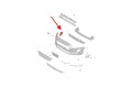 FORD FOCUS MK4 IV 2018-2021 PRZED FACELIFTINGIEM MOCOWANIE ŚLIZG PRZEDNIEGO ZDERZAKA LEWY JX7B157D959A4