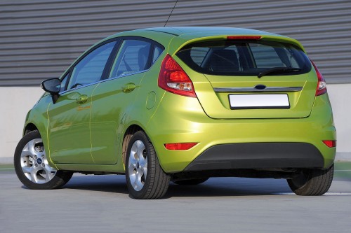 FORD FIESTA MK7 VII 2008-2012 HATCHBACK PRZED FACELIFTINGIEM SPOILER ZDERZAKA TYLNEGO 8A61-17D781-A