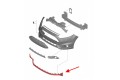 FORD FIESTA MK7 VII 2012-2017 PO FACELIFTINGU SPOILER PRZEDNIEGO ZDERZAKA C1BB17B769AA