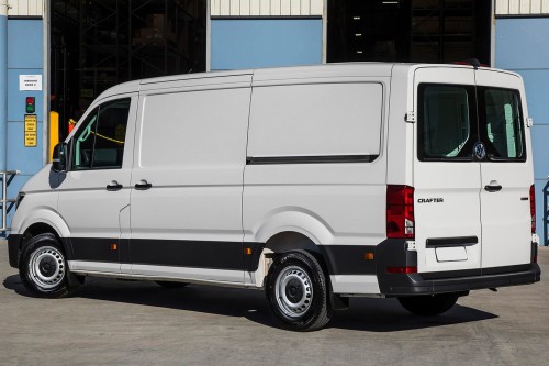 VOLKSWAGEN CRAFTER II / VOLKSWAGEN E-CRAFTER 2016+ KAMERA COFANIA MOCOWANA DO GÓRNEGO ŚWIATŁA STOP