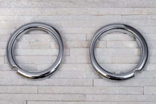 MISTUBISHI OUTLANDER III 2016-2018 PO FACELIFTINGU CHROMOWANA NAKŁADKA HALOGENU