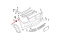 BMW SERIA 1 F20 2011-2019 ŚLIZG PRZEDNIEGO ZDERZAKA PRAWY  51117272556