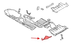 BMW X5 E70 2006-2013 M-PAKIET OSŁONA DOLNA NADKOLE PRZEDNIE PRAWE 51758037160 