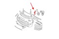 BMW SERIA 7 E65 E66 2005-2008 PO FACELIFTINGU KANAL POWIETRZA PRZEDNI LEWY 51717136689