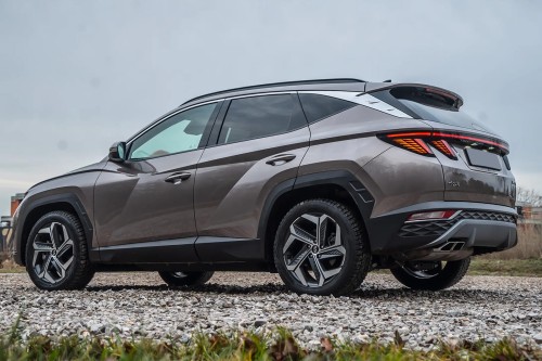 HYUNDAI TUCSON IV NX4 2020+ LISTWA TYLNEGO ZDERZAKA LEWA 86691N7010