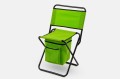 SKŁADANE KRZESEŁKO TURYSTYCZNE  Z TORBĄ TERMICZNĄ ZIELONE