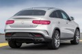 MERCEDES GLE COUPE C292 2015-2019 DYFUZOR TYLNY POD PDC ZESTAW STYLIZUJĄCY NA GLE COUPE 63