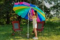 PARASOL PLAŻOWY OGRODOWY 225 cm