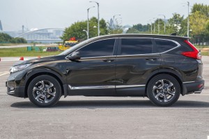 HONDA CR-V V 2018-2023 LISTWA TYLNYCH DRZWI LEWA CHROM 75333TLAA01