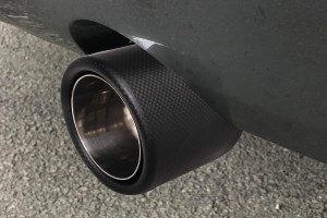 FIAT PANDA 2012+ TUNINGOWA KOŃCÓWKA WYDECHU 2" 54 MM KARBON