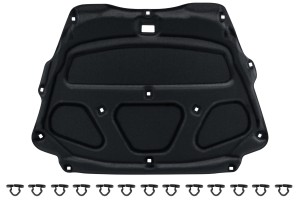 PORSCHE CAYENNE II 92A 2010-2014 PRZED FACELIFTINGIEM WYGŁUSZENIE MASKI 95855683100