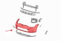 VOLKSWAGEN GOLF 8 VIII 5H 2020-2024 PRZED FACELIFTINGIEM ZDERZAK PRZEDNI BEZ PDC 5H0807221H